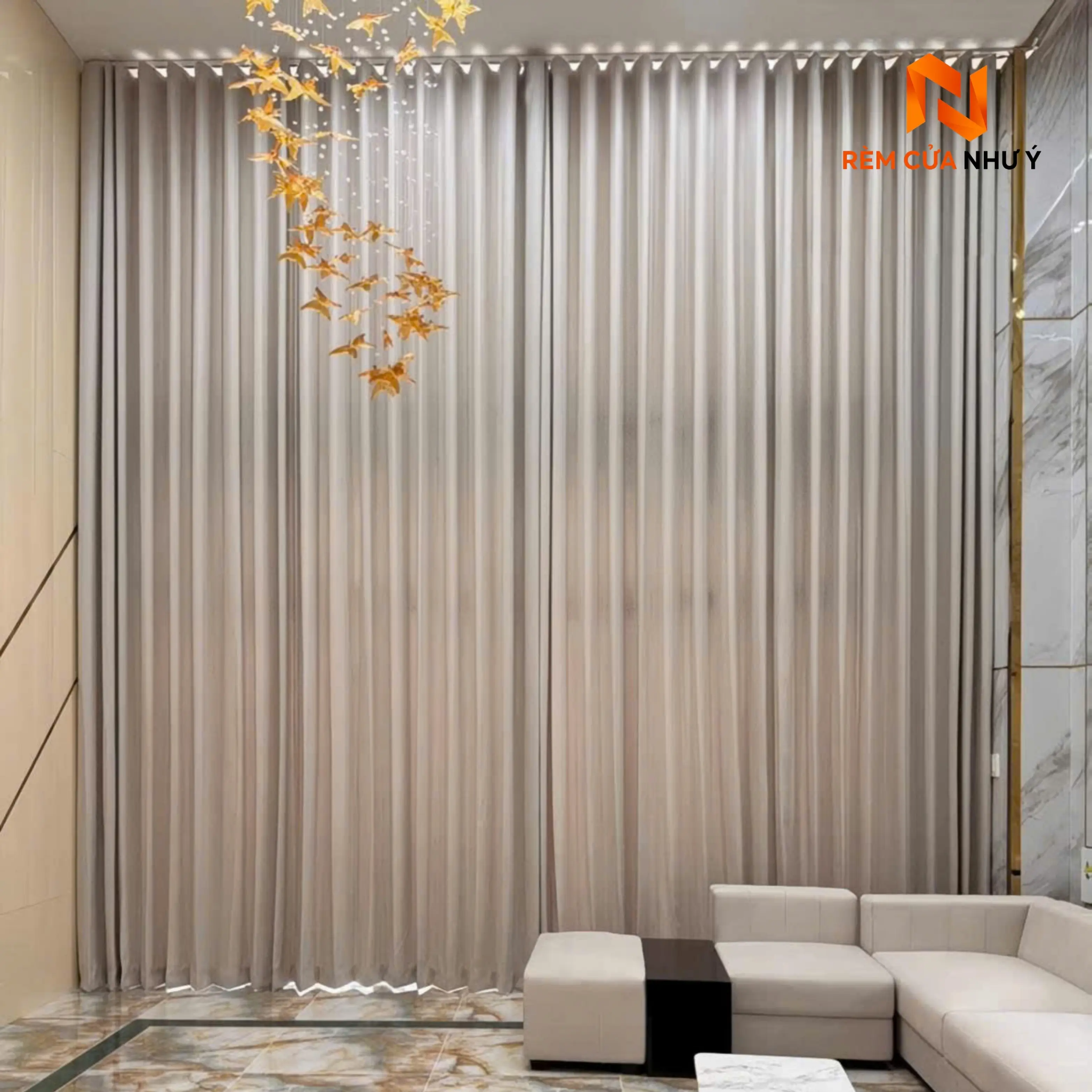 Rèm Vải Nhà Phố NY07