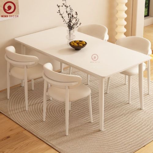  BA-34 Bộ bàn ăn 4 Ghế Oleandro Rubber 