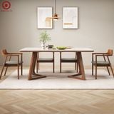  BA-93 Bộ bàn ăn Grace Ceramic và 4 ghế Hirosima 