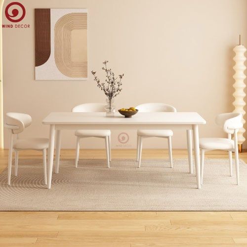  BA-34 Bộ bàn ăn 4 Ghế Oleandro Rubber 