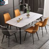  BAC-21 Bộ Bàn Ăn Ceramic Ozio và 4 ghế Zenta 