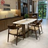  BAC-70 Bộ bàn ăn Concorde và 6 ghế Hirosima 