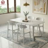  BA-97 Bộ Bàn Ăn Grace Wood và 4 Ghế Inova Wood 