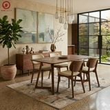  BA-90 Bộ Bàn Ăn Grace Wood và 4 Ghế PLC 