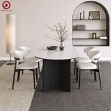  BAC-120 Bộ bàn ăn và 4 ghế Oleandro Rubber 