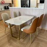  BAC-72 Bộ bàn ăn Vin Ceramic và 4 Ghế Monet 