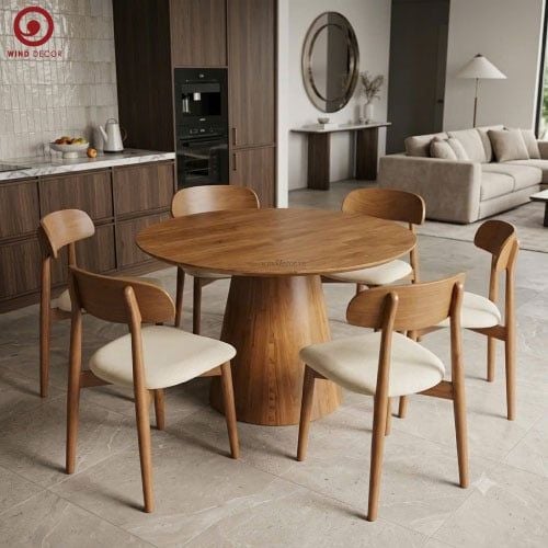  BA-110 Bộ bàn ăn Baya và 6 ghế Inova 