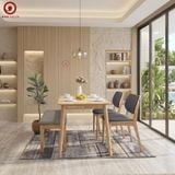  BA-47 Bộ Bàn Ăn 2 Ghế PLC  + Băng Ghế 