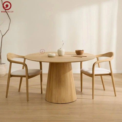  BAC-76 Bộ bàn ăn Ovini và 4 ghế Neva Có Tay ASH 