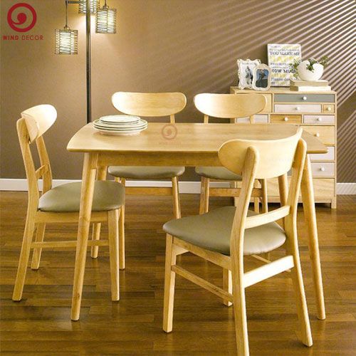  BA-71 Bộ Bàn Ăn 4 Ghế Mango 