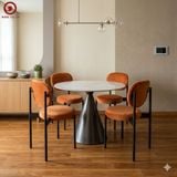  BAC-61 Bộ bàn ăn Cone Ceramic và 4 Ghế Verpan 