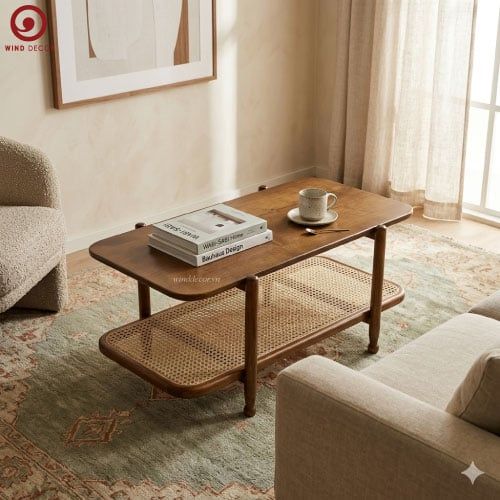  Bàn Sofa Amina Mây Mắt Cáo 