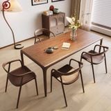  BA-36 Bộ Bàn Ăn Neva và 4 Ghế Neva ASH Có Tay 