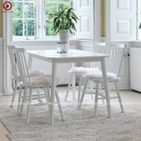  BA-03 Bộ Bàn Ăn 4 Ghế Pinnston Wood - Ghế Song Tiện 