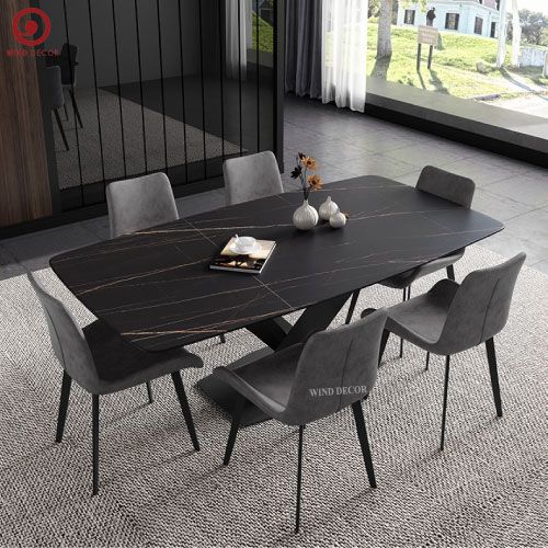  BAC-184 Bộ bàn ăn Stratos Ceramic và 4 ghế Zenta 