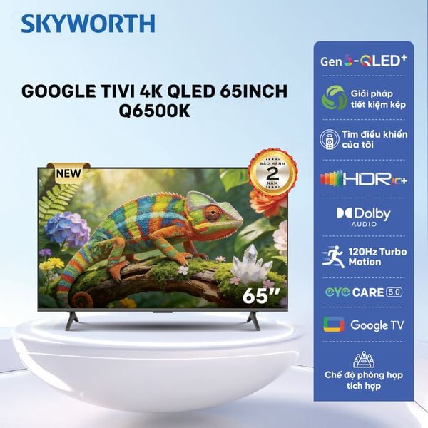  Q6500K | 4K UHD 65” QLED Google TV 