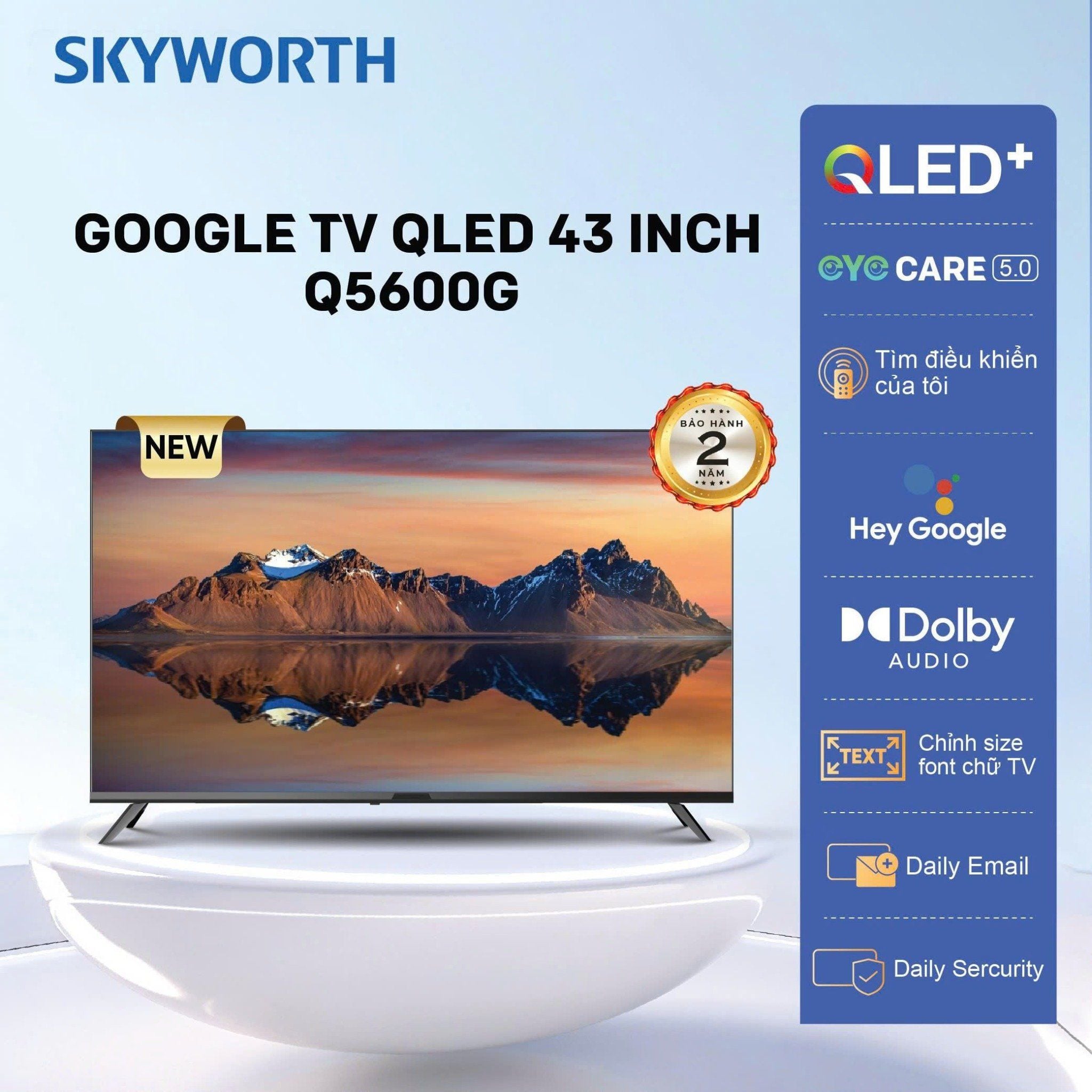  Q5600G | 2K QLED  43” Google TV 