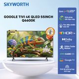  Q6600K | 4K UHD 55” QLED Google TV 
