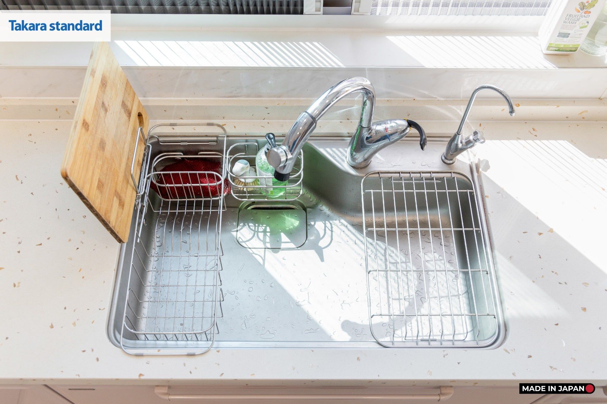 Hệ Tủ Bếp Nhật Bản Cao Cấp Edel Chữ L Màu ESD - Nhà Phố Quận 9