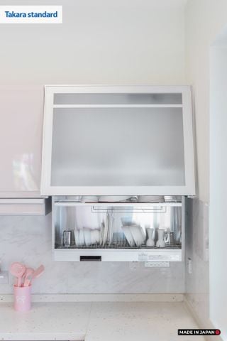 Hệ Tủ Bếp Nhật Bản Cao Cấp Edel Chữ L Màu ESD - Nhà Phố Quận 9