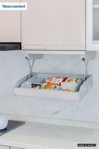 Hệ Tủ Bếp Nhật Bản Cao Cấp Edel Chữ L Màu ESD - Nhà Phố Quận 9