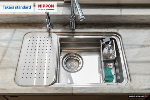 Hệ Tủ Bếp Nhật Bản Cao Cấp Lemure Chữ L Màu LJV - Biệt Thự Thủ Đức