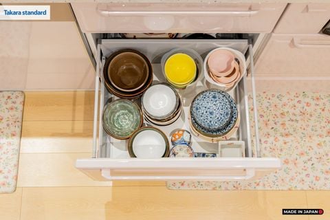 Hệ Tủ Bếp Nhật Bản Cao Cấp Edel Chữ I Màu ESD - Nhà Phố Thảo Điền