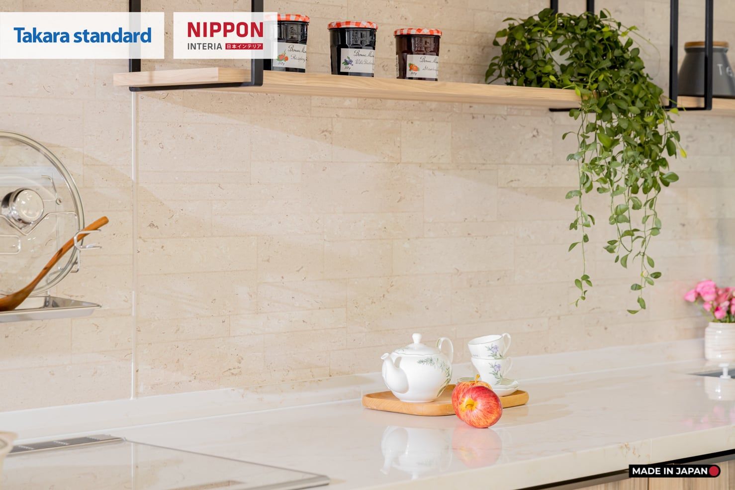 Hệ Tủ Bếp Nhật Bản Cao Cấp Lemure Chữ I Màu L1T - Phố Láng Hạ