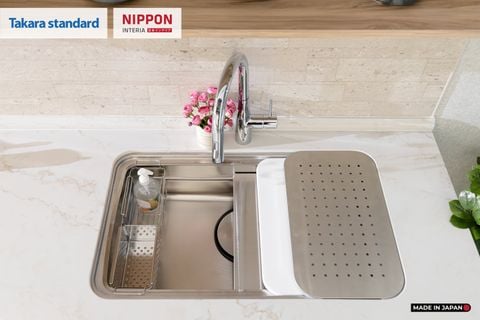 Hệ Tủ Bếp Nhật Bản Cao Cấp Lemure Chữ I Màu L1T - Phố Láng Hạ