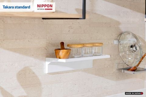 Hệ Tủ Bếp Nhật Bản Cao Cấp Lemure Chữ I Màu L1T - Phố Láng Hạ