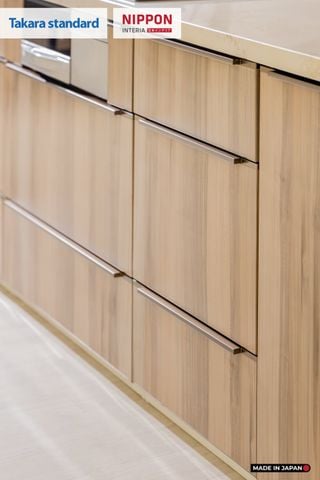 Hệ Tủ Bếp Nhật Bản Cao Cấp Lemure Chữ I Màu L1T - Phố Láng Hạ