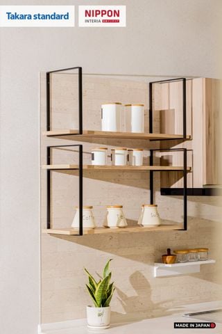 Hệ Tủ Bếp Nhật Bản Cao Cấp Lemure Chữ I Màu L1T - Phố Láng Hạ
