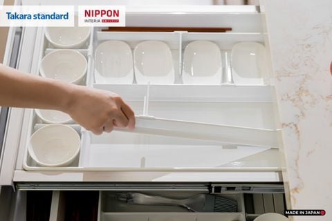 Hệ Tủ Bếp Nhật Bản Cao Cấp Lemure Chữ I Màu L1T - Phố Láng Hạ