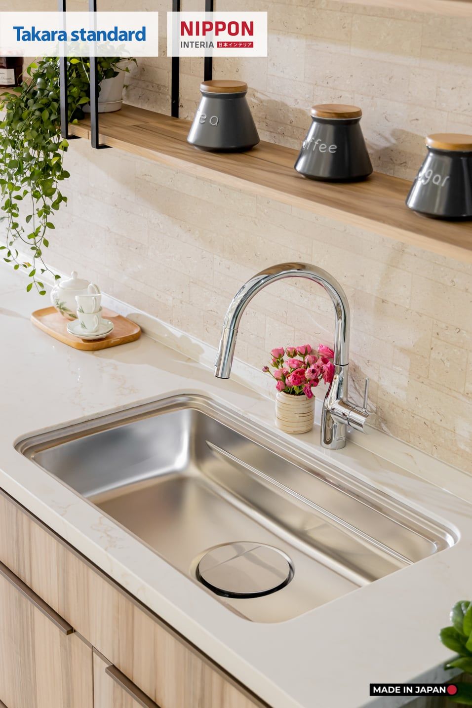 Hệ Tủ Bếp Nhật Bản Cao Cấp Lemure Chữ I Màu L1T - Phố Láng Hạ