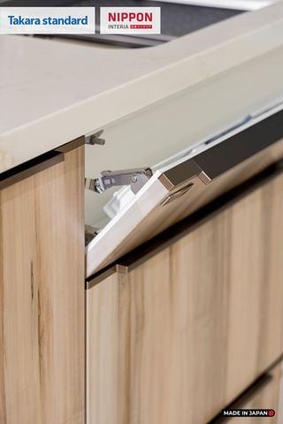 Hệ Tủ Bếp Nhật Bản Cao Cấp Lemure Chữ I Màu L1T - Phố Láng Hạ