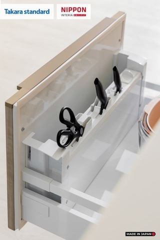 Hệ Tủ Bếp Nhật Bản Cao Cấp Lemure Chữ I Màu L1T - Phố Láng Hạ