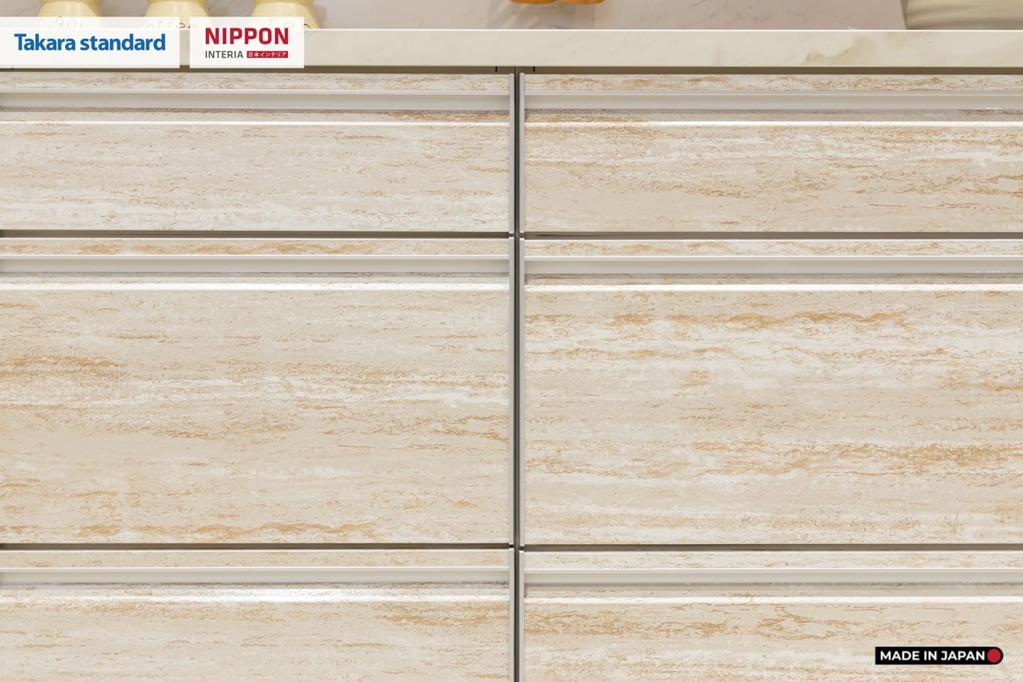 Hệ Tủ Bếp Nhật Bản Cao Cấp Treasia Chữ L Màu VNI - Phố Láng Hạ