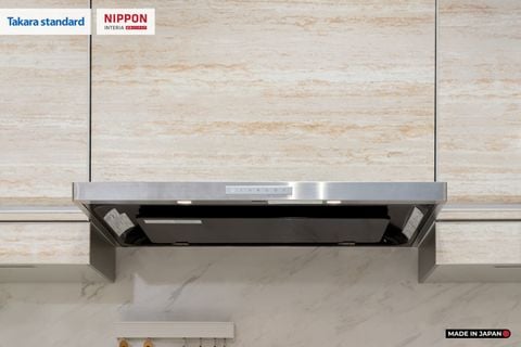 Hệ Tủ Bếp Nhật Bản Cao Cấp Treasia Chữ L Màu VNI - Phố Láng Hạ