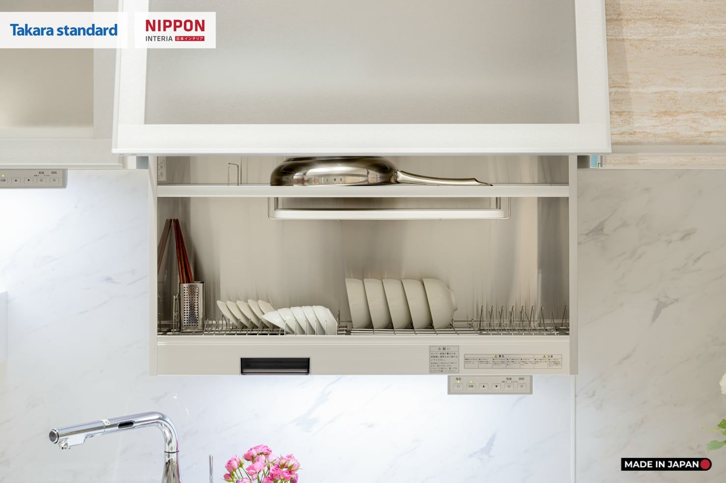 Hệ Tủ Bếp Nhật Bản Cao Cấp Treasia Chữ L Màu VNI - Phố Láng Hạ