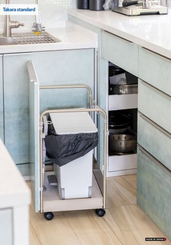 Hệ Tủ Bếp Nhật Bản Cao Cấp Lemure Chữ L Màu L1M - Nhà Phố Quận 9