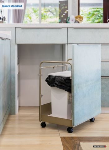 Hệ Tủ Bếp Nhật Bản Cao Cấp Lemure Chữ L Màu L1M - Nhà Phố Quận 9