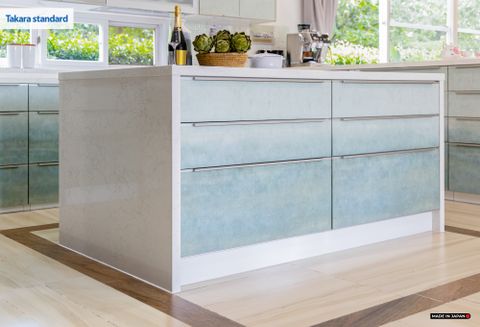 Hệ Tủ Bếp Nhật Bản Cao Cấp Lemure Chữ L Màu L1M - Nhà Phố Quận 9