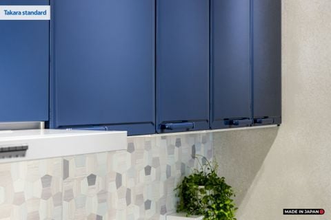 Hệ Tủ Bếp Nhật Bản Cao Cấp Edel Chữ I Màu ESN - Phố Láng Hạ