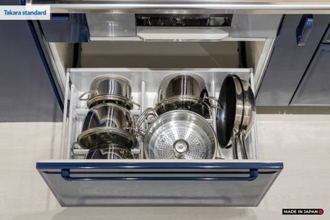 Hệ Tủ Bếp Nhật Bản Cao Cấp Edel Chữ I Màu ESN - Phố Láng Hạ