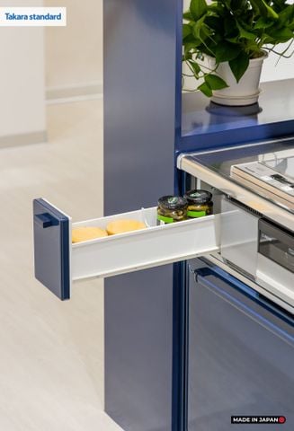 Hệ Tủ Bếp Nhật Bản Cao Cấp Edel Chữ I Màu ESN - Phố Láng Hạ