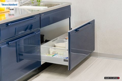 Hệ Tủ Bếp Nhật Bản Cao Cấp Edel Chữ I Màu ESN - Phố Láng Hạ