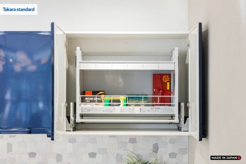 Hệ Tủ Bếp Nhật Bản Cao Cấp Edel Chữ I Màu ESN - Phố Láng Hạ