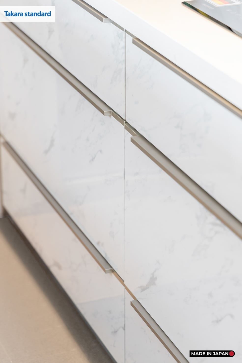 Hệ Tủ Bếp Nhật Bản Cao Cấp Lemure Chữ L Màu LJD - Căn Hộ Saigon Pearl