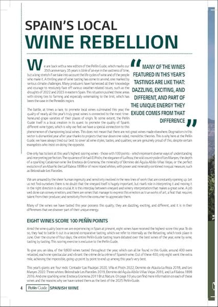 Peñin Guide Spanish Wine 2025 (Spanish Wines)