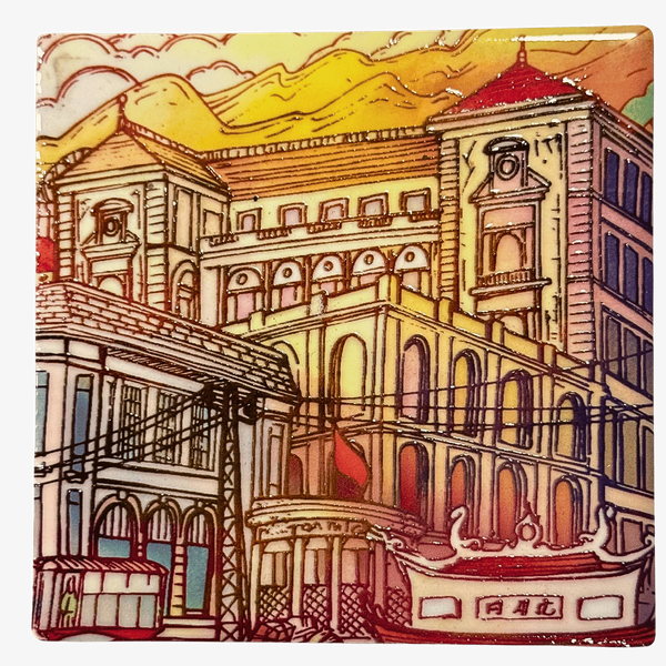 3D Ceramic Square Shape Hà Nội 6